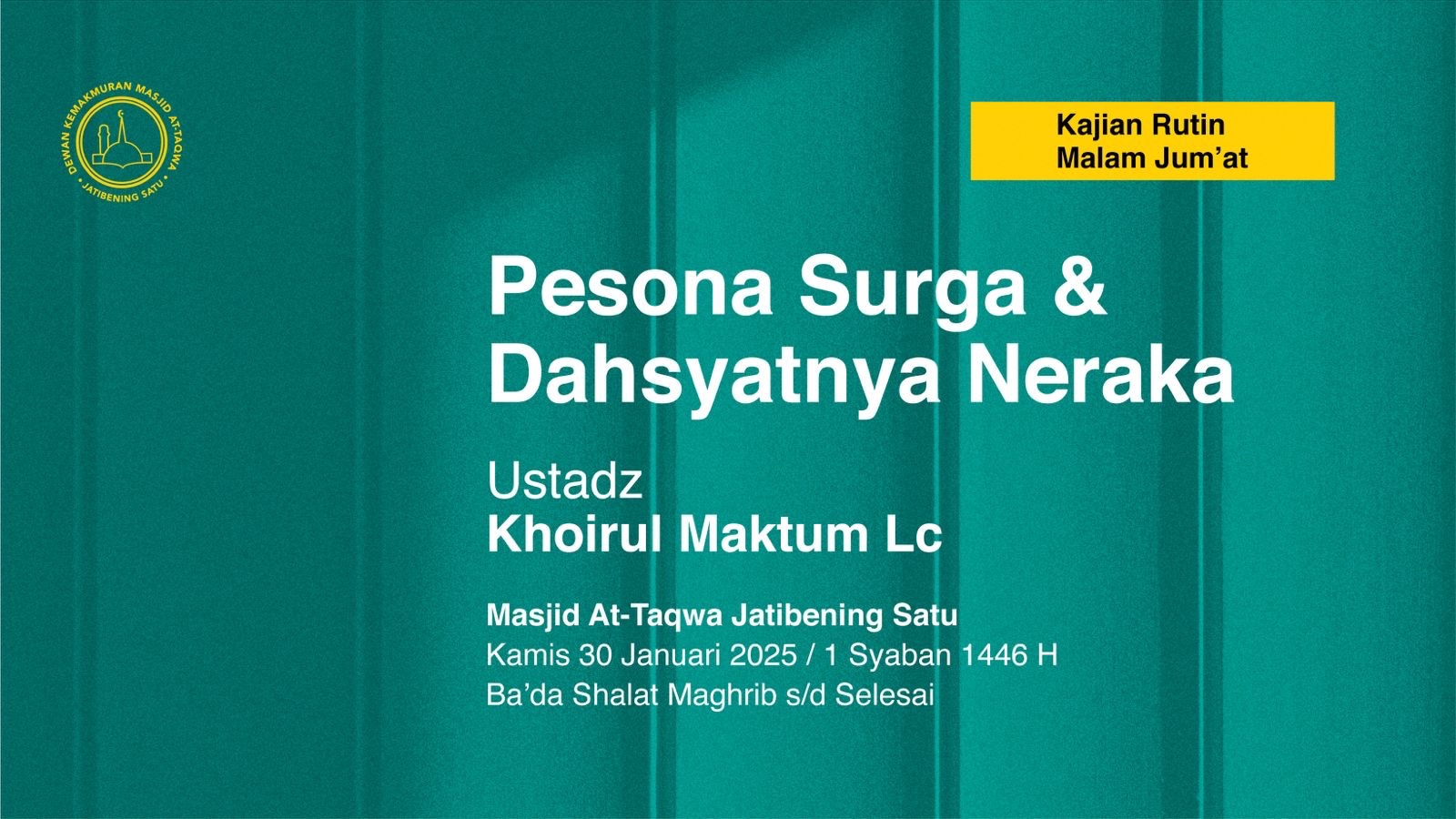 Pesona Surga & Dasyatnya Neraka