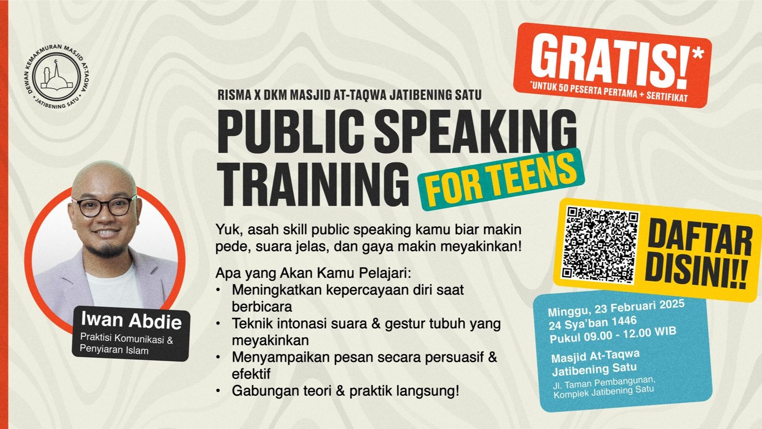 PELATIHAN PUBLIC SPEAKING