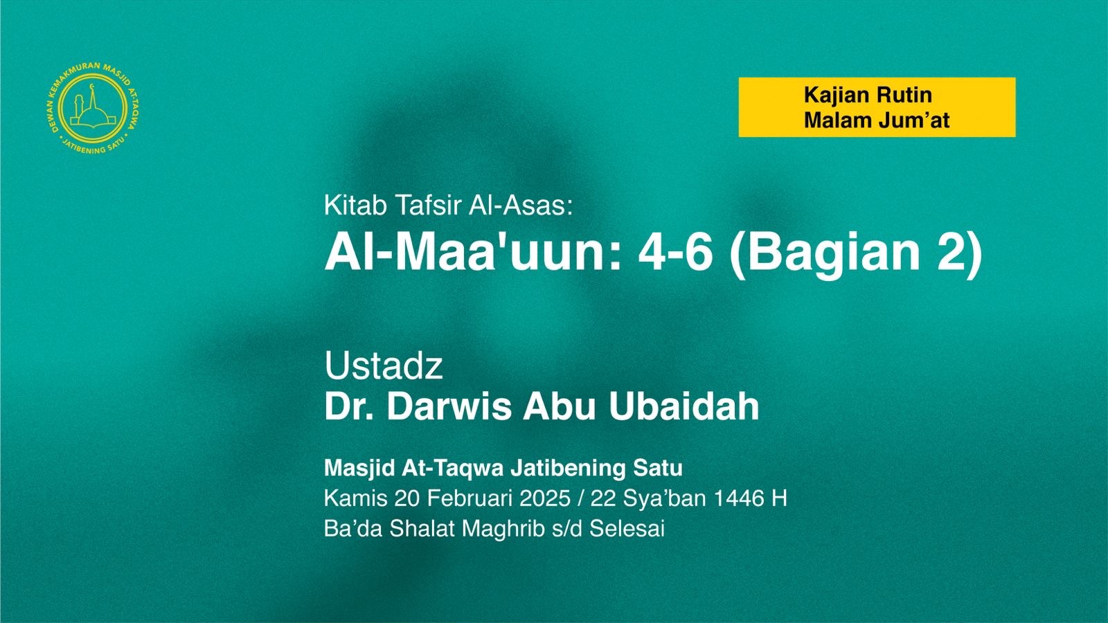Al- Maa’uun: 4 - 6 ( Bagian 2 )